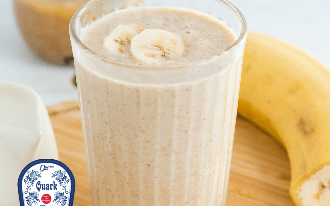 Cremiger Quark-Bananen-Smoothie