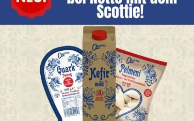 Quarki jetzt dauerhaft bei Netto mit dem Scottie 💙