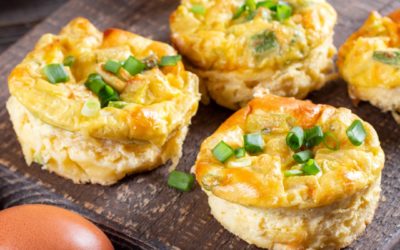 Quark Kräuter Eier Muffins