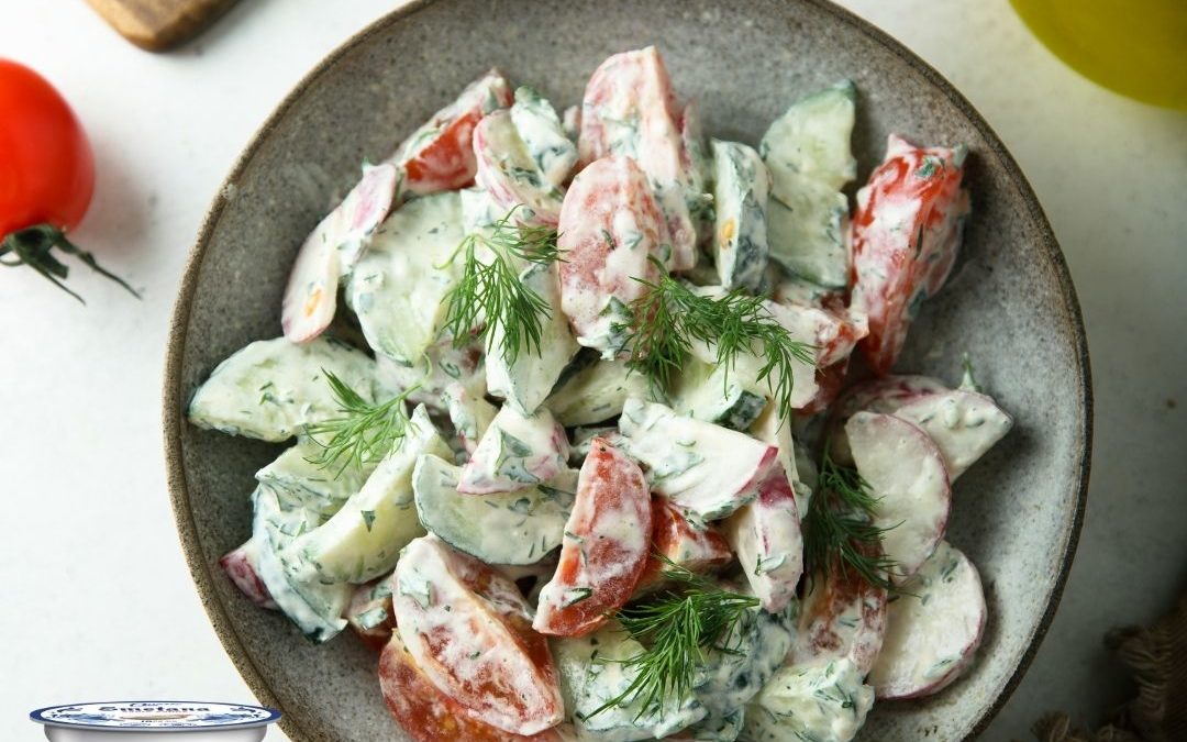 Smetana Salat